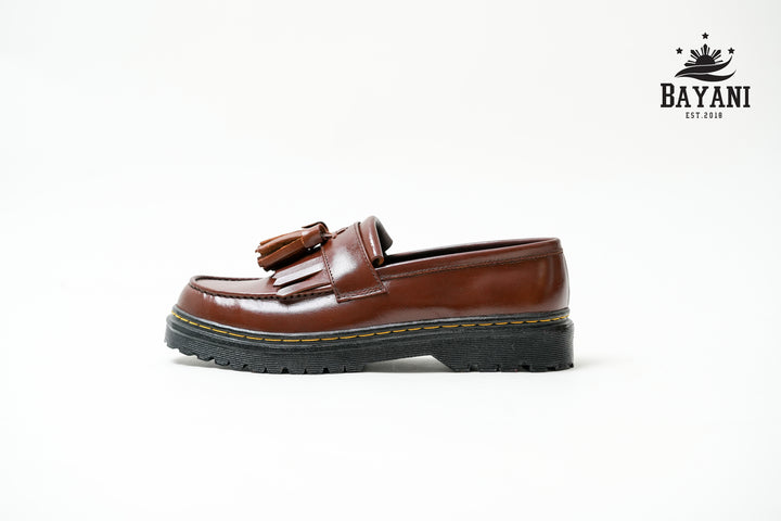 Baltazar Tassel Loafers Walnut Brown
