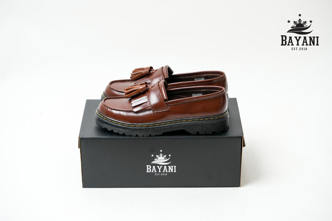 Baltazar Tassel Loafers Walnut Brown