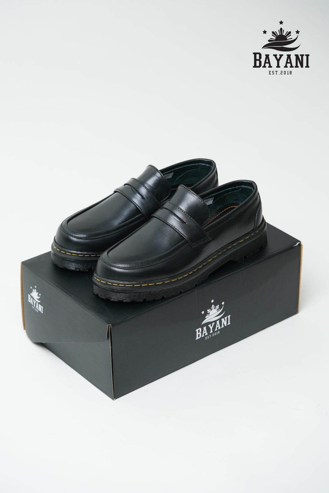 Baltazar Penny Loafers Black