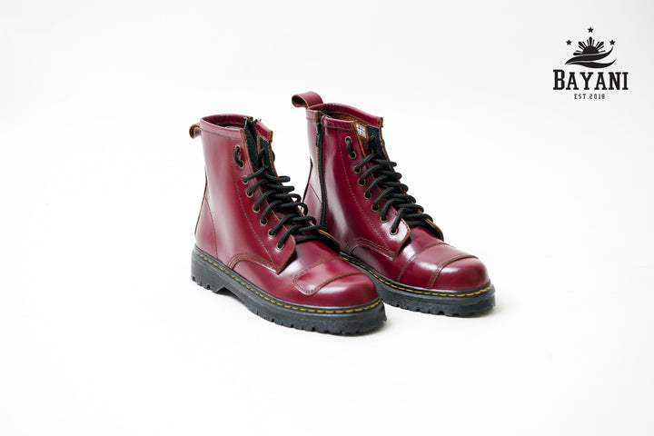 Baltazar Riding Boots Burgundy