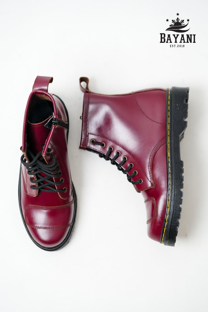 Baltazar Riding Boots Burgundy