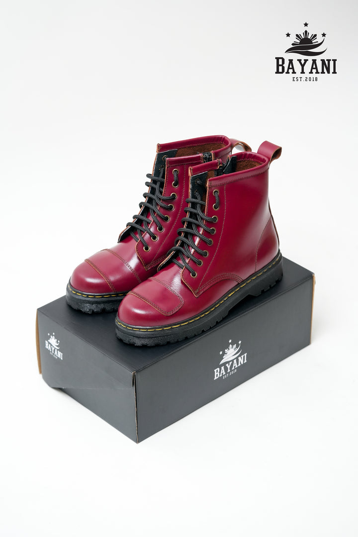 Baltazar Riding Boots Burgundy