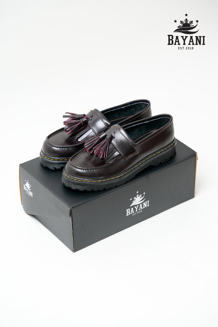 Baltazar Tassel Loafers Ox Blood