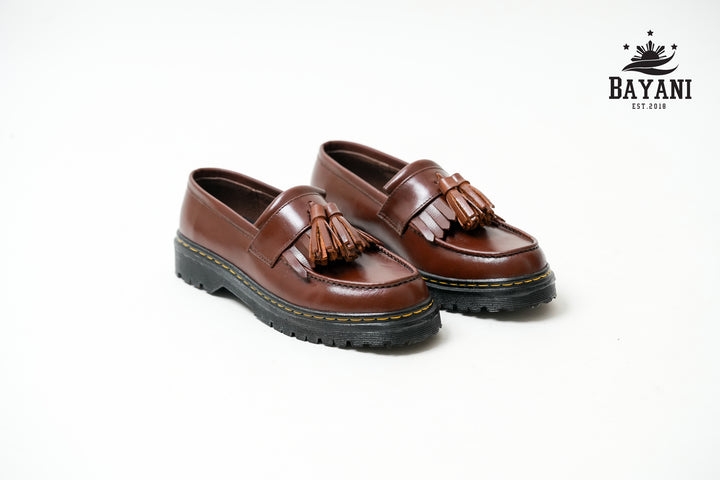 Baltazar Tassel Loafers Walnut Brown