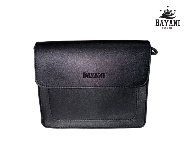 Black handbag with &